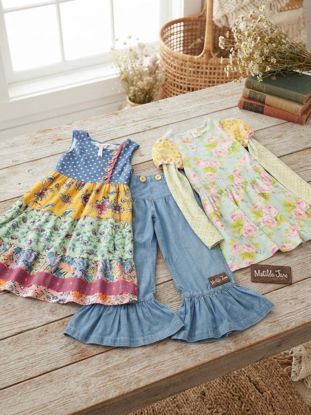 Matilda Jane Paint By Numbers Dress Size 6
